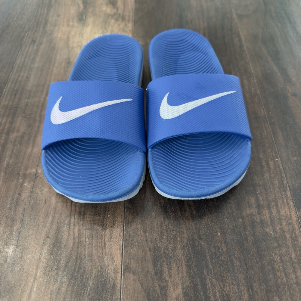 Nike Blue Slide Sandals size 13C